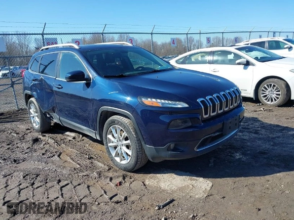 2016 Jeep Cherokee Limited с VIN 1C4PJMDS3GW352771, выставлен на аукционе IAAI как лот 41796113 с пробегом 144 039 миль миль и . История ставок и продаж доступна на DreamBid. Изображение 1.