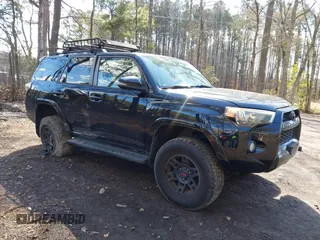 2015 Toyota 4Runner Limited with VIN JTEBU5JR0F5236193, listed as a IAAI auction lot 41700048 with 122,987 mi miles and . Bid and sale history available at carsss.com. Image 1.