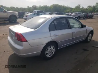 2003 Honda Civic LX with VIN 2HGES16523H507573, listed as a Copart auction lot 54683775 with 204,165 mi miles and Salvage Title. Bid and sale history available at DreamBid. Image 3.