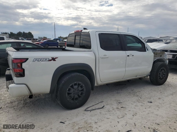 2022 Nissan Frontier SV with VIN 1N6ED1EJ7NN610096, listed as a Copart auction lot 82620234 with 26,193 mi miles and Salvage Title. Bid and sale history available at carsss.com. Image 3.