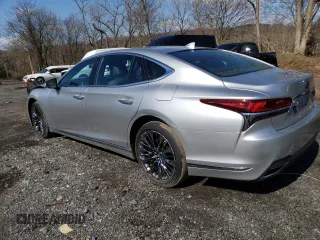 2019 Lexus LS with VIN JTHC51FF1K5007446, listed as a Copart auction lot 51824615 with 9,653 mi miles and Salvage Title. Bid and sale history available at carsss.com. Image 2.