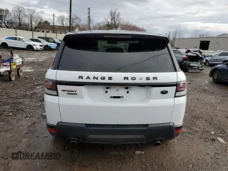 2016 Land Rover Range Rover Sport Dynamic z VIN SALWR2EF9GA549492, wystawiony jako Copart lot #49112095 z przebiegiem 118 482 mil mil oraz Szkoda całkowita • Salvage title. Historia ofert i sprzedaży dostępna na DreamBid. Obrazek 6.