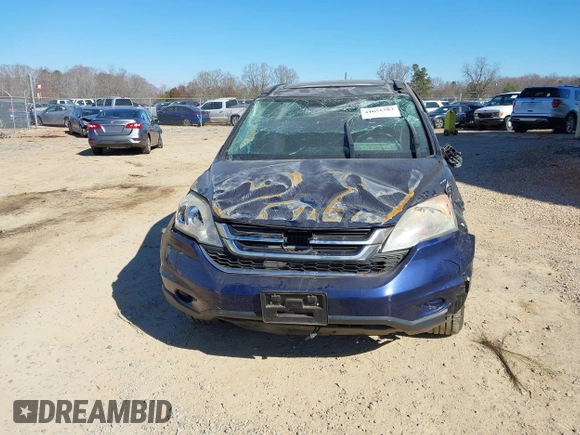2011 Honda CR-V EX-L with VIN 5J6RE3H72BL027093, listed as a IAAI auction lot 41651384 with 54,159 mi miles. Bid and sale history available at carsss.com. Image 12.