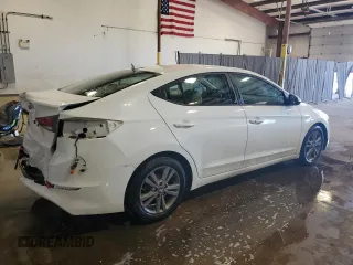 2017 Hyundai Elantra SE with VIN 5NPD84LF2HH120849, listed as a Copart auction lot 54703255 with 80,335 mi miles and Salvage Title. Bid and sale history available at DreamBid. Image 3.