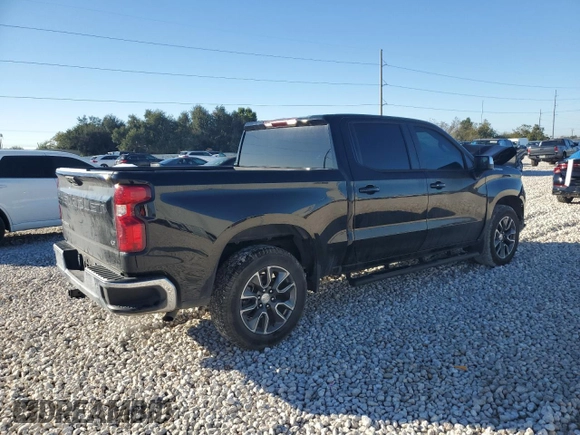 2023 Chevrolet Silverado 1500 LT with VIN 1GCPACED3PZ332383, listed as a Copart auction lot 79475424 with 24,833 mi miles and Salvage Title. Bid and sale history available at DreamBid. Image 3.