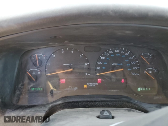 2001 Dodge Dakota Sport with VIN 1B7GG22NX1S346853, listed as a Copart auction lot 50651455 with 121,493 mi miles and Salvage Title. Bid and sale history available at carsss.com. Image 9.