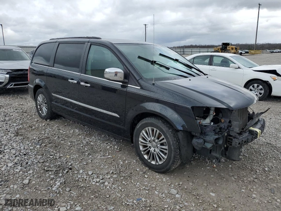 2013 Chrysler Town & Country Touring-L with VIN 2C4RC1CG1DR634331, listed as a Copart auction lot 48795405 with 139,431 mi miles and Salvage Title. Bid and sale history available at carsss.com. Image 4.