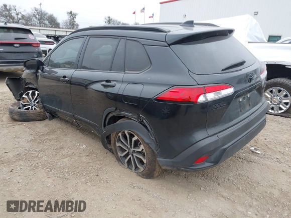 2023 Toyota Corolla Cross Hybrid S with VIN 7MUFBABG6PV010999, listed as a IAAI auction lot 41489541 with 14,707 mi miles and . Bid and sale history available at DreamBid. Image 3.