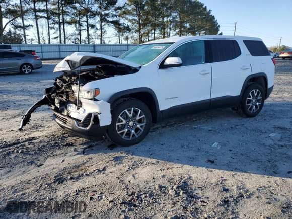 2021 GMC Acadia SLE with VIN 1GKKNKLA2MZ148828, listed as a Copart auction lot 48356075 with 63,191 mi miles and Salvage Title. Bid and sale history available at DreamBid. Image 1.