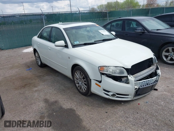 2006 Audi A4 2.0T z VIN WAUDF78E06A089352, wystawiony jako IAAI lot #42126515 z przebiegiem 142 389 mil mil oraz . Historia ofert i sprzedaży dostępna na DreamBid. Obrazek 1.