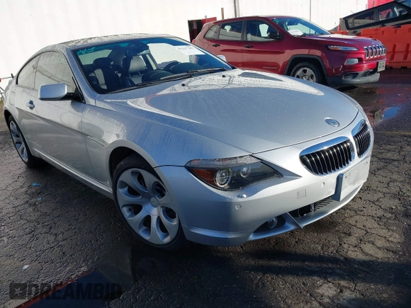 2006 BMW 6 Series 650Ci with VIN WBAEH13406CR50897, listed as a IAAI auction lot 41237283 with 98,027 mi miles. Bid and sale history available at carsss.com. Image 1.