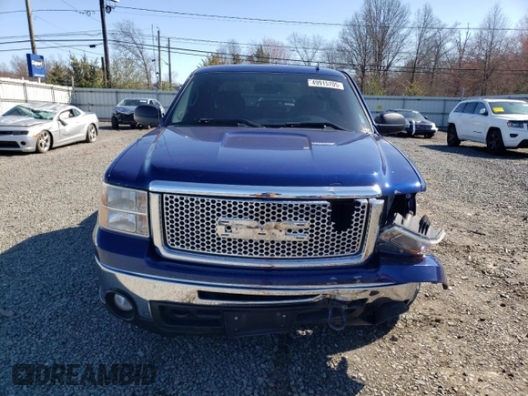 2013 GMC Sierra 1500 SLE with VIN 1GTR2VE7XDZ104307, listed as a Copart auction lot 49915705 with 42,748 mi miles and Salvage Title. Bid and sale history available at DreamBid. Image 5.