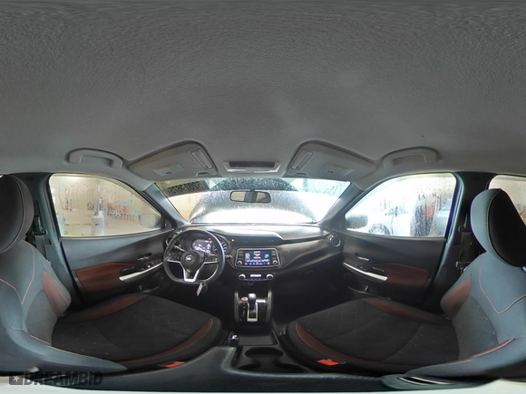 2019 Nissan Kicks S with VIN 3N1CP5CU1KL562339, listed as a Copart auction lot 52029675 with 74,497 mi miles and Salvage Title. Bid and sale history available at carsss.com. Image 15.