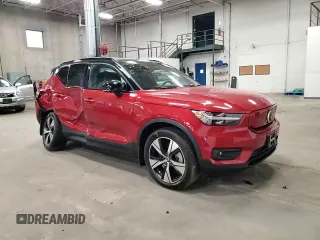 2021 Volvo XC40 with VIN YV4ED3UR8M2529871, listed as a Copart auction lot 57584345 with 35,609 mi miles and Salvage title. Bid and sale history available at DreamBid. Image 14.