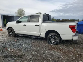 2022 Nissan Titan S with VIN 1N6AA1EC1NN107530, listed as a Copart auction lot 52035905 with 44,873 mi miles and Salvage title. Bid and sale history available at DreamBid. Image 2.