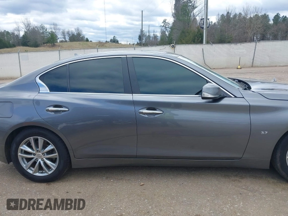 2014 Infiniti Q50 Sport with VIN JN1BV7AP5EM676199, listed as a IAAI auction lot 41721851 with 133,082 mi miles and . Bid and sale history available at DreamBid. Image 13.