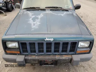 1997 Jeep Cherokee SE with VIN 1J4FJ28S0VL546175, listed as a Copart auction lot 89046155 with 0 mi miles and Non Repairable. Bid and sale history available at carsss.com. Image 12.