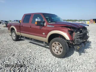 2012 Ford F-250 XL with VIN 1FT7W2BT5CEB66103, listed as a Copart auction lot 65923555 with 224,580 mi miles and Salvage title. Bid and sale history available at DreamBid. Image 4.