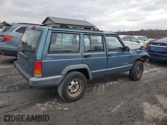 1999 Jeep Cherokee SE with VIN 1J4FF28S9XL576313, listed as a Copart auction lot 88470435 with Not provided miles and Salvage title. Bid and sale history available at DreamBid. Image 3.
