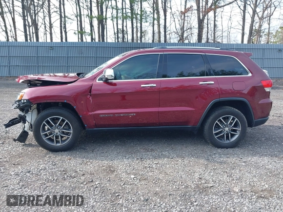 2018 Jeep Grand Cherokee Limited with VIN 1C4RJFBG3JC251256, listed as a IAAI auction lot 42037515 with 69,198 mi miles and . Bid and sale history available at DreamBid. Image 14.