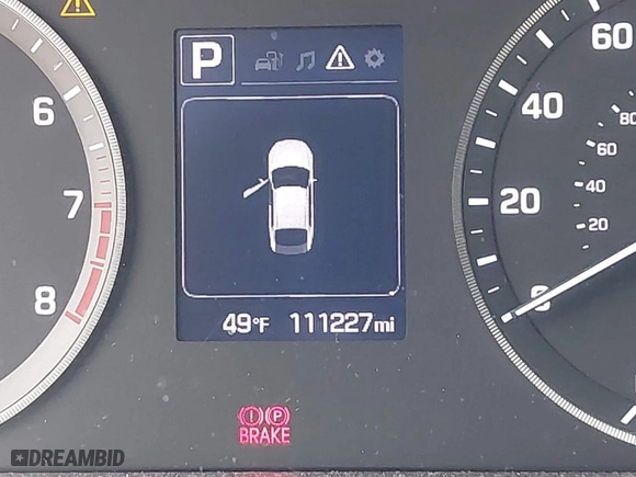 2015 Hyundai Sonata 2.4L Sport with VIN 5NPE34AF7FH074244, listed as a IAAI auction lot 41063318 with 111,227 mi miles. Bid and sale history available at carsss.com. Image 15.