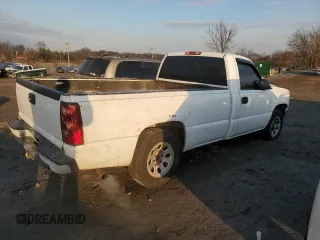 2006 Chevrolet Silverado 1500 Work Truck with VIN 1GCEC14Z16E275092, listed as a Copart auction lot 86422264 with 164,445 mi miles and Clean Title. Bid and sale history available at DreamBid. Image 3.