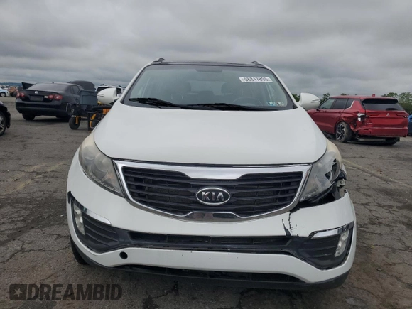 2015 Kia Sportage EX with VIN KNDPCCAC9F7692369, listed as a Copart auction lot 58847895 with 250,000 mi miles and Salvage title. Bid and sale history available at DreamBid. Image 5.