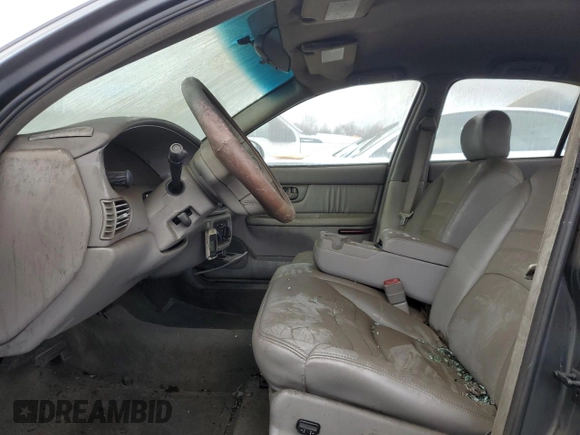 2004 Buick Century Custom with VIN 2G4WS55JX41221260, listed as a Copart auction lot 83972324 with 0 mi miles and Salvage Title. Bid and sale history available at carsss.com. Image 7.