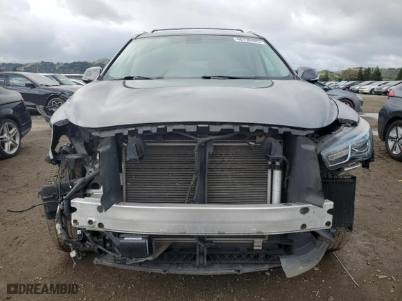 2017 Infiniti QX60 with VIN 5N1DL0MN2HC522553, listed as a Copart auction lot 48196985 with 52,924 mi miles and Salvage Title. Bid and sale history available at carsss.com. Image 5.