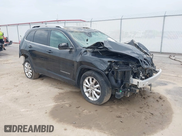 2016 Jeep Cherokee Limited z VIN 1C4PJMDS5GW227996, wystawiony jako IAAI lot #42248382 z przebiegiem 118 466 mil mil oraz . Historia ofert i sprzedaży dostępna na DreamBid. Obrazek 1.