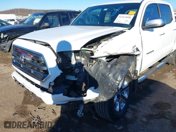 2016 Toyota Tacoma Limited with VIN 5TFEZ5CN4GX009513, listed as a IAAI auction lot 41363058 with 108,382 mi miles and . Bid and sale history available at DreamBid. Image 6.