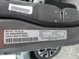 2023 Jeep Compass Limited с VIN 3C4NJDCN5PT523870, выставлен на аукционе Copart как лот 58393075 с пробегом 41 350 миль миль и Списание • Salvage title. История ставок и продаж доступна на DreamBid. Изображение 12.