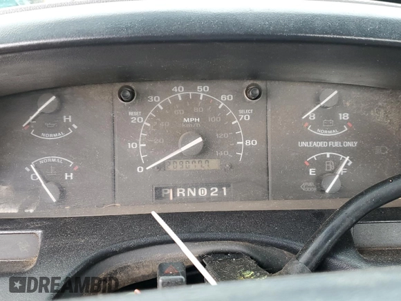 1995 Ford F-150 with VIN 1FTDF15Y7SLA85554, listed as a Copart auction lot 52345005 with 209,077 mi miles and Salvage Title. Bid and sale history available at carsss.com. Image 9.