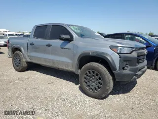 2024 Chevrolet Colorado 4WD Trail Boss with VIN 1GCPTEEK5R1129596, listed as a Copart auction lot 52035815 with 20,264 mi miles and Salvage Title. Bid and sale history available at carsss.com. Image 4.