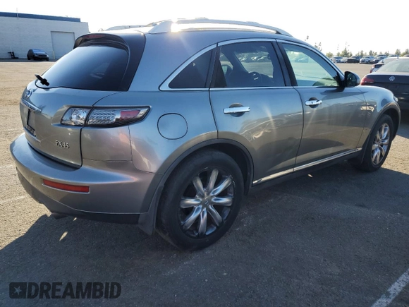2006 Infiniti FX Options with VIN JNRBS08W66X400740, listed as a Copart auction lot 78511434 with 184,701 mi miles and Salvage title. Bid and sale history available at DreamBid. Image 3.