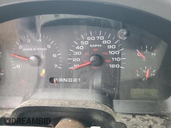 2004 Ford F-150 STX with VIN 1FTRX12WX4NA64601, listed as a Copart auction lot 45126685 with 244,006 mi miles and Salvage Title. Bid and sale history available at carsss.com. Image 9.