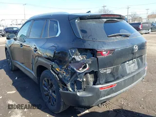 2025 Mazda CX-50 S Premium with VIN 7MMVABDM1SN314175, listed as a IAAI auction lot 41793171 with 7,839 mi miles and . Bid and sale history available at DreamBid. Image 3.