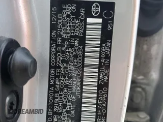 2016 Toyota Prius Four with VIN JTDKARFU2G3000854, listed as a Copart auction lot 49682505 with 96,880 mi miles and Salvage Title. Bid and sale history available at carsss.com. Image 14.