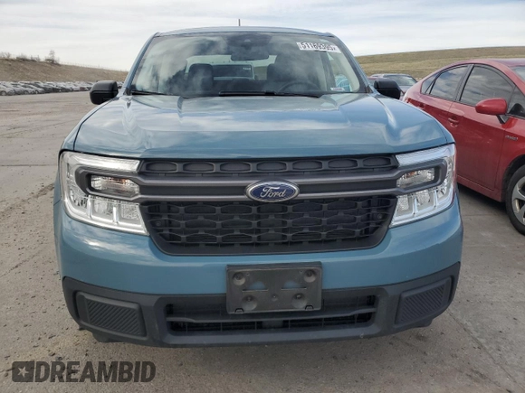 2022 Ford Maverick XL with VIN 3FTTW8E3XNRA38355, listed as a Copart auction lot 51169395 with 36,522 mi miles and Salvage Title. Bid and sale history available at DreamBid. Image 5.