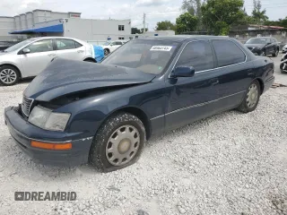 1996 Lexus LS 400 z VIN JT8BH22F1T0043179, wystawiony jako Copart lot #48463745 z przebiegiem 247 655 mil mil oraz Szkoda całkowita • Salvage title. Historia ofert i sprzedaży dostępna na DreamBid. Obrazek 1.