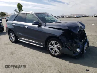2015 Mercedes-Benz M 350 with VIN 4JGDA5JB8FA535538, listed as a Copart auction lot 63639155 with 121,045 mi miles and Salvage title. Bid and sale history available at DreamBid. Image 4.