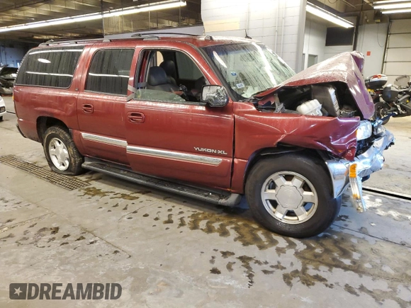 2005 GMC Yukon XL SLE with VIN 1GKEC16Z45J264255, listed as a Copart auction lot 84785944 with Not Provided miles and Salvage Title. Bid and sale history available at DreamBid. Image 4.