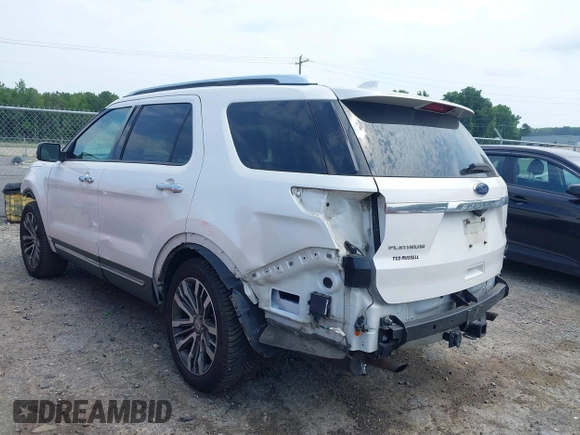 2017 Ford Explorer Platinum с VIN 1FM5K8HT6HGA45763, выставлен на аукционе IAAI как лот 42681207 с пробегом 152 091 миль миль и . История ставок и продаж доступна на DreamBid. Изображение 3.