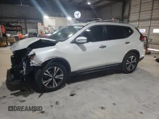 2017 Nissan Rogue SV with VIN 5N1AT2MT9HC799889, listed as a Copart auction lot 51762295 with 91,584 mi miles and Salvage Title. Bid and sale history available at carsss.com. Image 1.