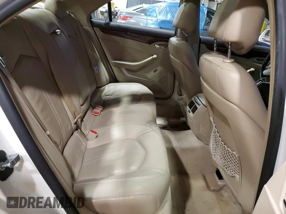 2008 Cadillac CTS RWD w/1SA with VIN 1G6DM577580106710, listed as a Copart auction lot 41014824 with 0 mi miles and Salvage Title. Bid and sale history available at carsss.com. Image 10.