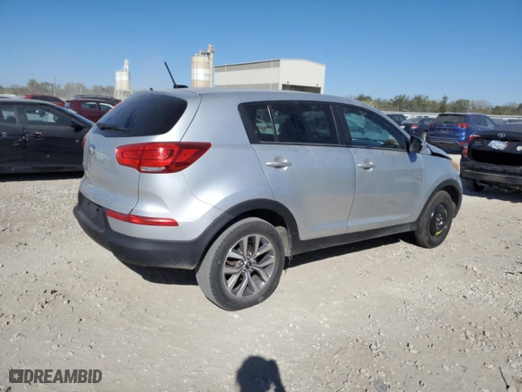 2014 Kia Sportage LX with VIN KNDPB3AC0E7648729, listed as a Copart auction lot 76339224 with 0 mi miles and Salvage Title. Bid and sale history available at carsss.com. Image 3.