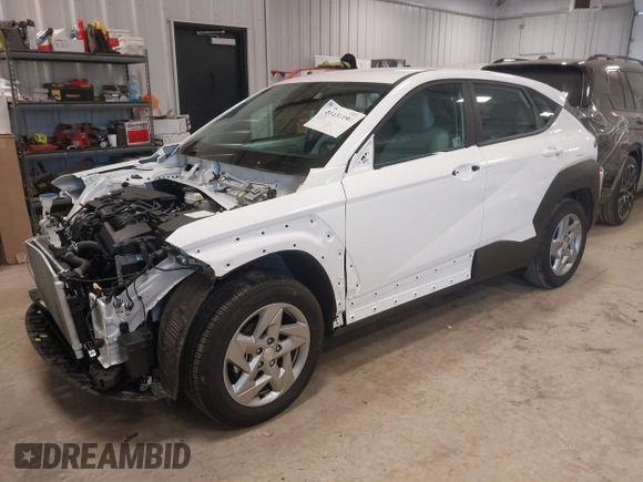 2024 Hyundai Kona SE with VIN KM8HA3AB5RU121514, listed as a IAAI auction lot 41431094 with 5,382 mi miles. Bid and sale history available at carsss.com. Image 18.