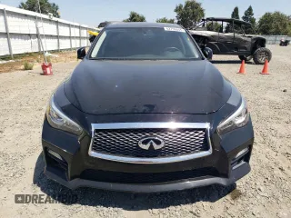 2016 Infiniti Q50 Premium with VIN JN1EV7AP5GM301199, listed as a Copart auction lot 62756045 with 52,580 mi miles and Salvage title. Bid and sale history available at DreamBid. Image 5.