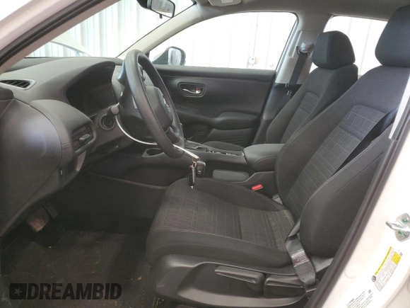 2024 Honda HR-V LX with VIN 3CZRZ2H37RM761118, listed as a Copart auction lot 60245595 with 17,427 mi miles and Salvage title. Bid and sale history available at DreamBid. Image 7.