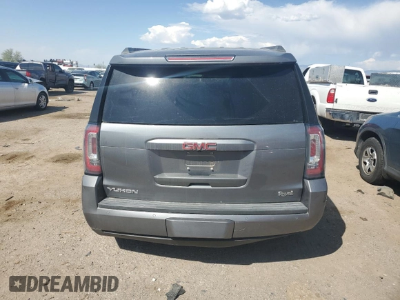 2019 GMC Yukon SLT with VIN 1GKS2BKC5KR310542, listed as a Copart auction lot 75235994 with 20,358 mi miles and Salvage Title. Bid and sale history available at DreamBid. Image 6.